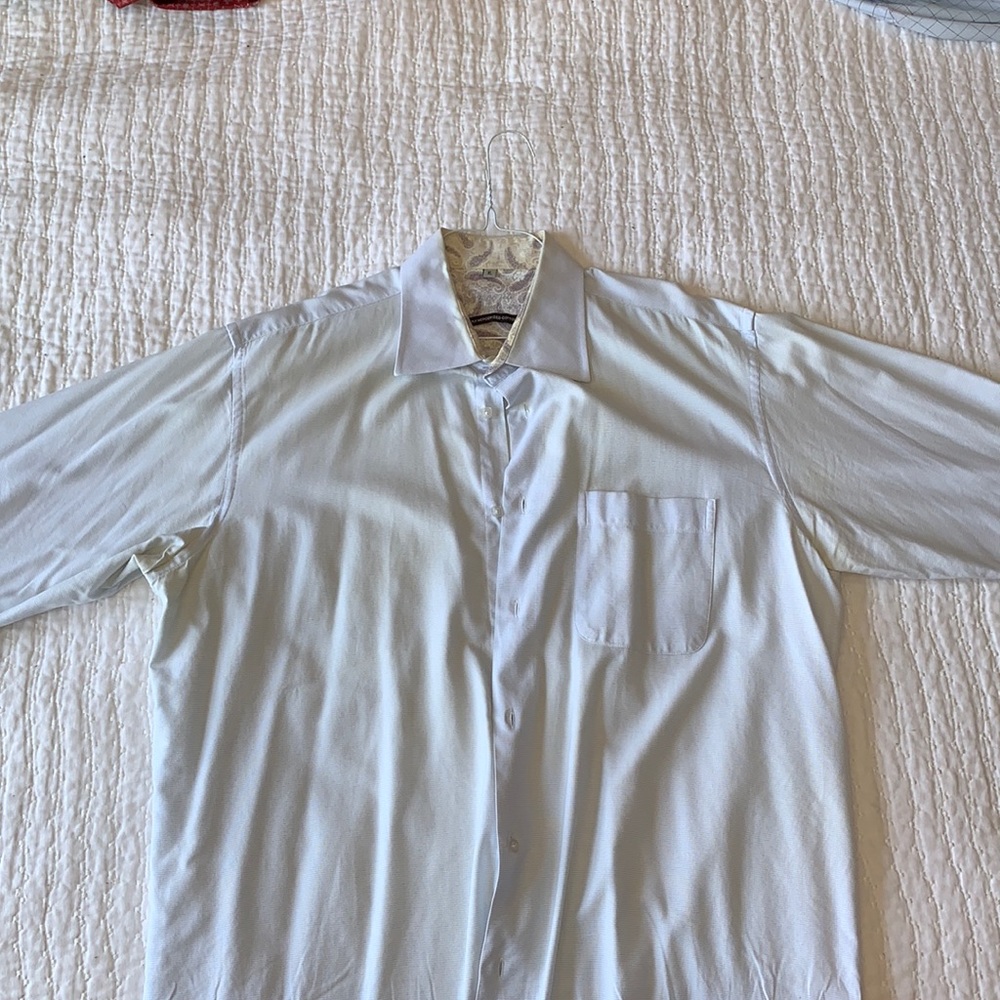 Men’s long sleeve dress shirts. Two for $20. Size XL.